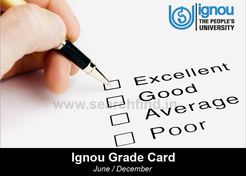 grade card ignou 2017